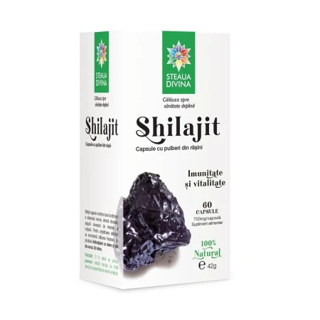 Shilajit, 60capsule, Steaua Divina