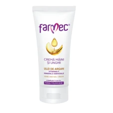 Crema pentru maini si unghii cu argan, 100ml, Farmec