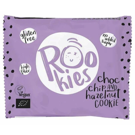 Rookies cu ciocolata si alune bio 40g Rookies