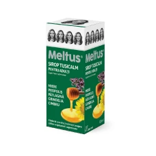 Meltus Tusicalm sirop cu miere, cimbru, grindelia, patlagina si tinctura de propolis pentru adulti, 100ml, Labormed