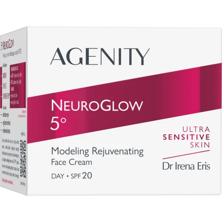 Crema de zi cu efect de rejuvenare si modelare NeuroGlow 5 SPF20, 50ml, Agenity