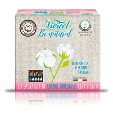 Protej slip ultra subtire din bumbac bio, hipoalergenic (20 buc) - VIVICOT Be Natural