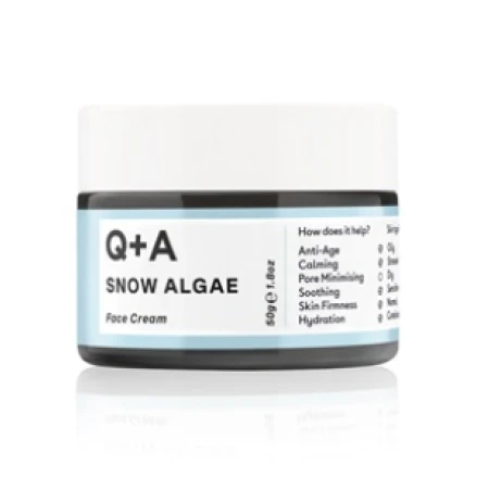 Crema intensiva de fata Snow Algae, 50g, Q+A