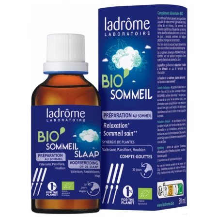 Solutie Eco concentrata pentru somn si relaxare Bio Sommeil, 50ml, Ladrome