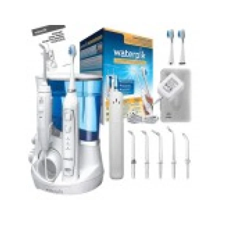 Dus Bucal si Periuta Electrica, Waterpik WP-861, Complete Care 5.0, 7x Varfuri Incluse, 1400 Pulsatii/min, 31.000 oscilatii/min