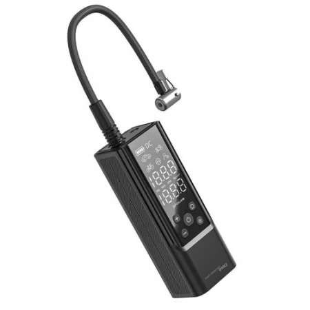 Compresor Auto Proove Assistant Pro PPAP80010901, Display LED, Masurare 4 tipuri presiune (Negru)