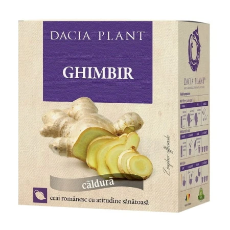Ceai Ghimbir, 50grame, Dacia Plant