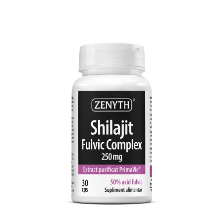 Shilajit Fulvic Complex 250mg, 30 capsule, Zenyth
