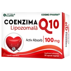 Coenzima Q10 Lipozomala, 30 capsule, CosmoPharm