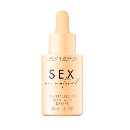 Picaturi revitalizante pentru masajul intim Sex Au Naturel, 30ml, Bijoux Indiscrets