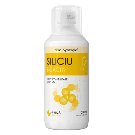 Siliciu bioactiv cu urzica,Bio Synergie,500mililitri