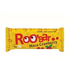 Baton cu maca si merisor bio 30g Roobar