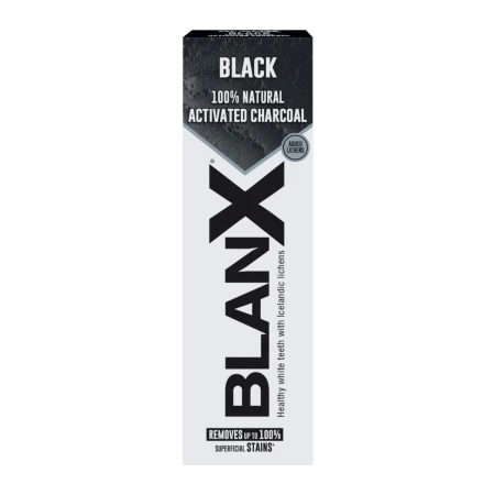 Pasta de dinti cu carbune Black, 75ml, BlanX