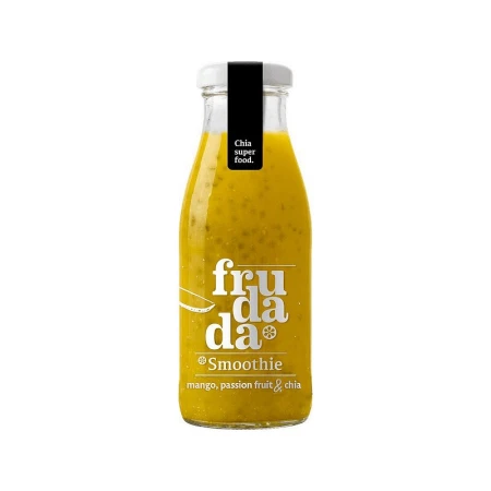Smoothie cu mango,fructul pasiunii si chia 250ml Frudada