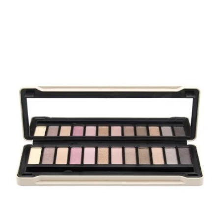 Fard de pleoape Nudes Tin Box cu 12 culori 25558, 12 x 1.2g, Magic Studio