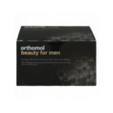 Supliment Alimentar, Orthomol, Beauty for Men, pentru Piele Fina, cu Colagen, Acid Hialuronic si Coenzima Q10, 30 fiole