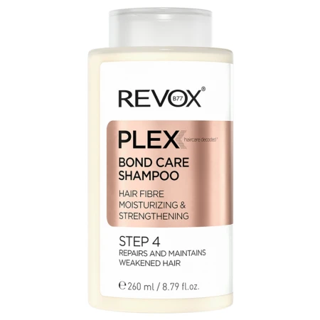 Sampon pentru par deteriorat Plex Bond Care Step 4, 260ml, Revox