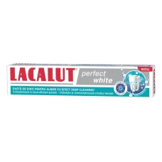 Pasta de dinti perfect white, 75ml, Lacalut
