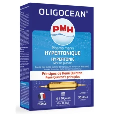Plasma Marina Hipertonic Oligocean – Metoda Quinton, 30 fiole x 10ml, 300ml, Oligocean