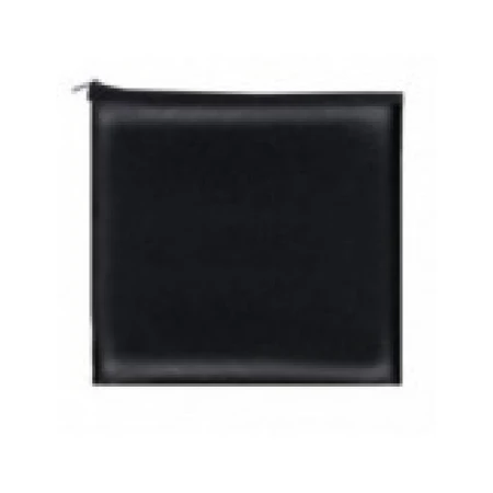 Borseta, Zamo®, pentru Accesorii Irigator Bucal sau Periute Electrice, 12x12cm, cu Fermoar, Neagra