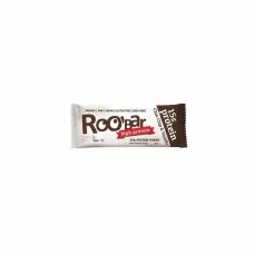 Baton proteic cu vanilie si ciocolata bio 60g Roobar