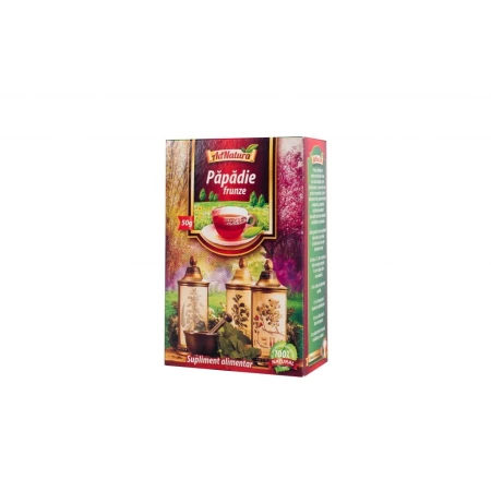Ceai papadie frunze, 50grame, AdNatura