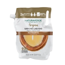 Sapun lichid rezerva cu argan nutritiv, 1000ml, Natura Verde