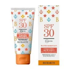 Crema solara SPF 30, fata si corp, rezistenta la apa, 100ml, Bioearth