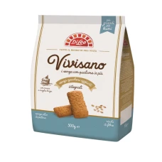 Biscuiti integrali fara zahar Vivisano, 500g, Di Leo