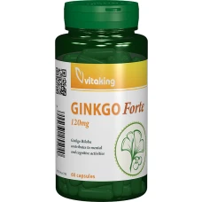 Extract de Ginkgo Forte 120mg, 60 capsule, Vitaking