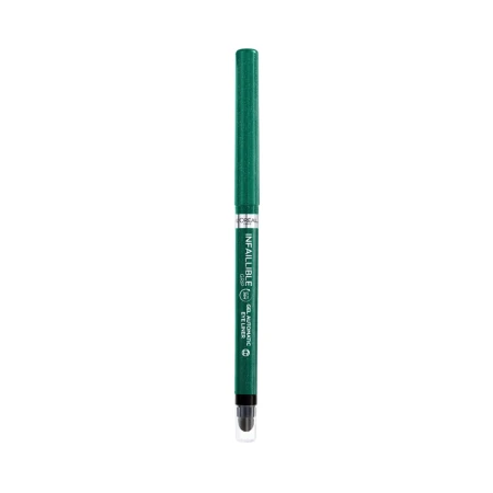 Creion mecanic de ochi gel Infaillible 36H Grip Emerald Green, 1.2g, L'Oreal Paris
