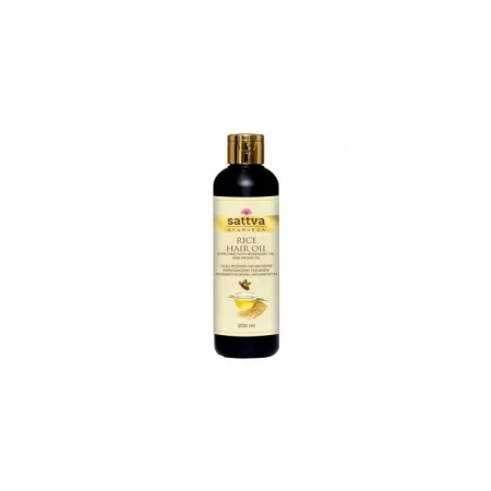 Ulei de par nutritiv cu orez si rozmarin 200ml, Sattva Ayurveda