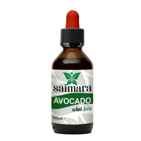 Ulei de Avocado Bio, 100ml, Saimara