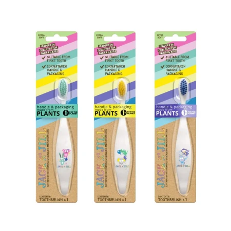Periuta de dinti ECO pentru bebe si copii, Jack n\' Jill