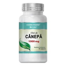 Ulei de canepa, 30 cps, Cosmo Pharm