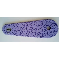 Aparatoare de lant model floral mov