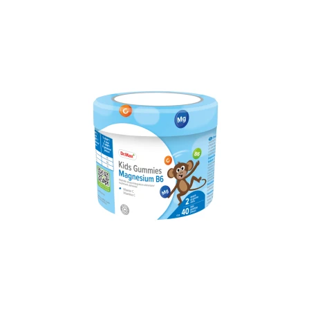 Dr. Max Gummies magnesium B6 pentru copii, 40 jeleuri