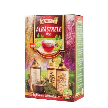 Ceai albastrele flori, 30grame, AdNatura