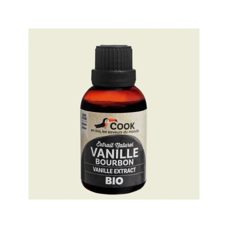 Extract de vanilie de Bourbon bio 40ml Cook