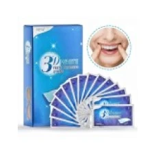 Benzi Albire Dinti, 3D White Teeth Whitening, fara Peroxid, Vegan-Friendly, Cutie 14 plicuri, 28 benzi