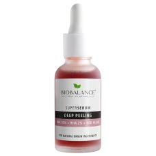 Super Serum Exfoliere Profunda cu AHA 10% + BHA 2% + Extract de Alge Rosii, 30ml, Bio Balance