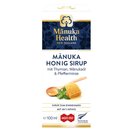 Sirop cu miere de Manuka MGO 250+ (100 ml)