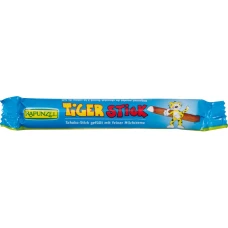 Baton bio cu lapte integral Tiger Stick, 22g, Rapunzel