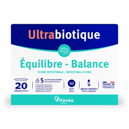 Probiotic Equilibre - Balance, 10 capsule, Ultrabiotique