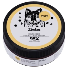 Unt de corp cu flori de tei naturale, 200ml, Yope
