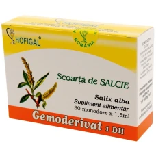 Gemoderivat din mladite si muguri de Scoarta de salcie, 30monodoze, Hofigal