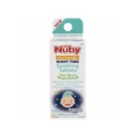 Tablete Homeopate, Nuby, Dr. Talbot's, Night Time, Calmare Dureri Gingivale Bebelusi, Dizolvare Instanta, 0+ Luni, 140 tablete