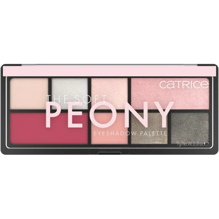 Paleta farduri pentru ochi The Soft Peony, 9g, Catrice