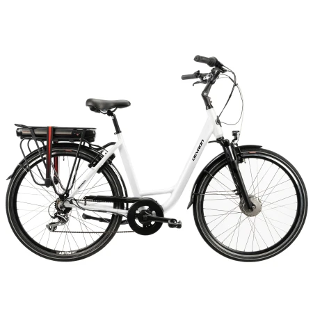 Bicicleta Electrica Devron 28220 - 28 Inch, M, Alb