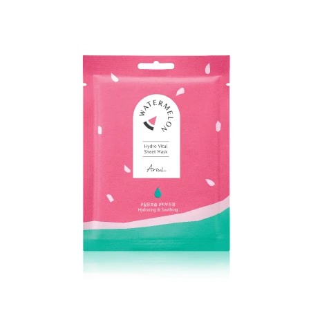 Masca servetel cu pepene rosu Watermelon Hydro Vital, 23ml, Ariul